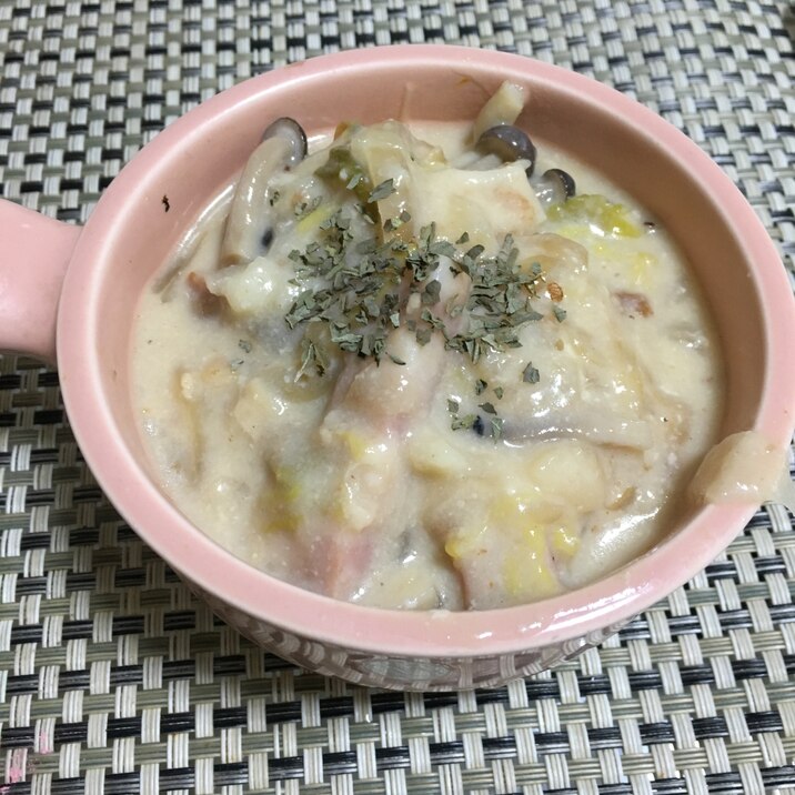 牛乳大量消費 ホワイトシチュー風野菜スープ レシピ 作り方 By Mamyan 楽天レシピ